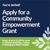 Graphic for new round of Community Empowerment Grants
