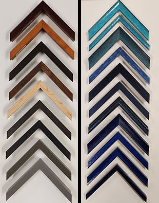 Frame options at Frames Unlimited in Shaker Plaza